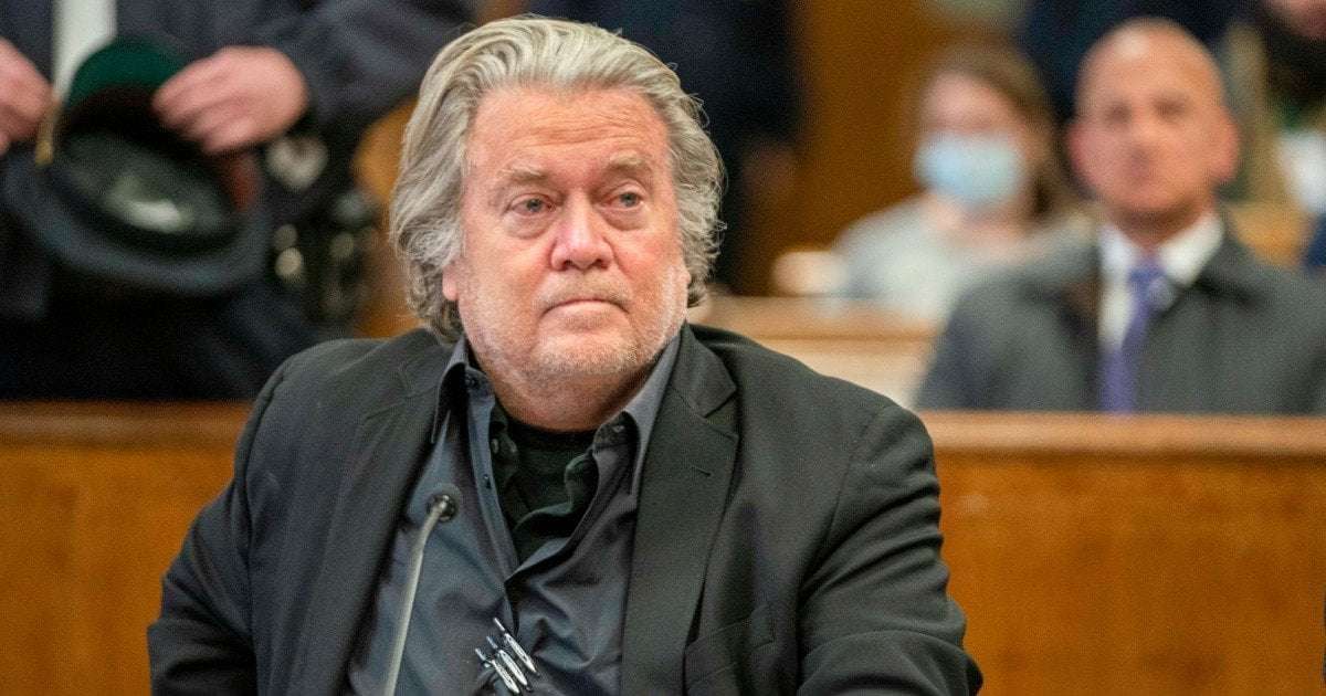 image for Steve Bannon must report to prison by Monday after Supreme Court rejects last-minute appeal