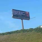 image for Welcome sign for Donald Trump in Georgia.