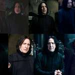 image for Snape's costume in Harry Potter never changed it was deemed perfect by designer Jany Temine.