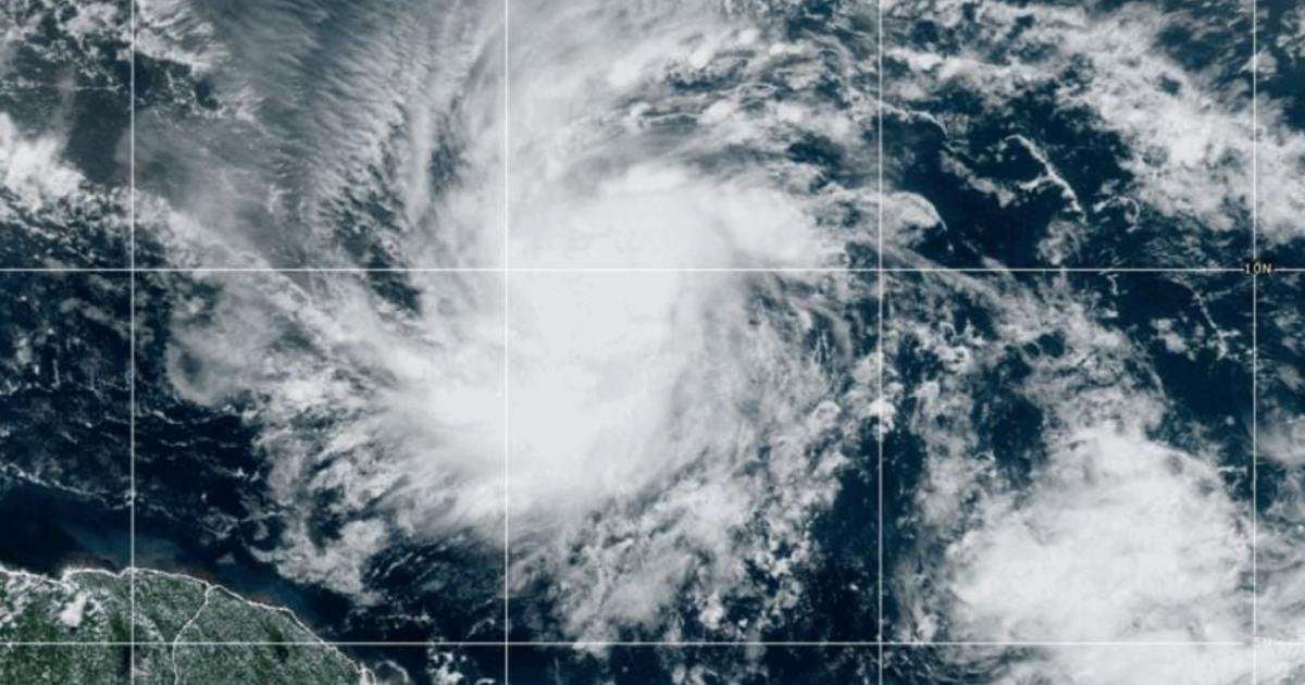 image for Beryl strengthens into a Category 1 hurricane in the Atlantic as it bears down on Caribbean