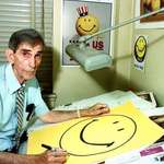 image for Graphic designer Harvey Ross Ball is credited with inventing the iconic smiley face in 1963