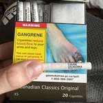 image for The warning labels/pictures on Canadian Cigarettes are getting wild.