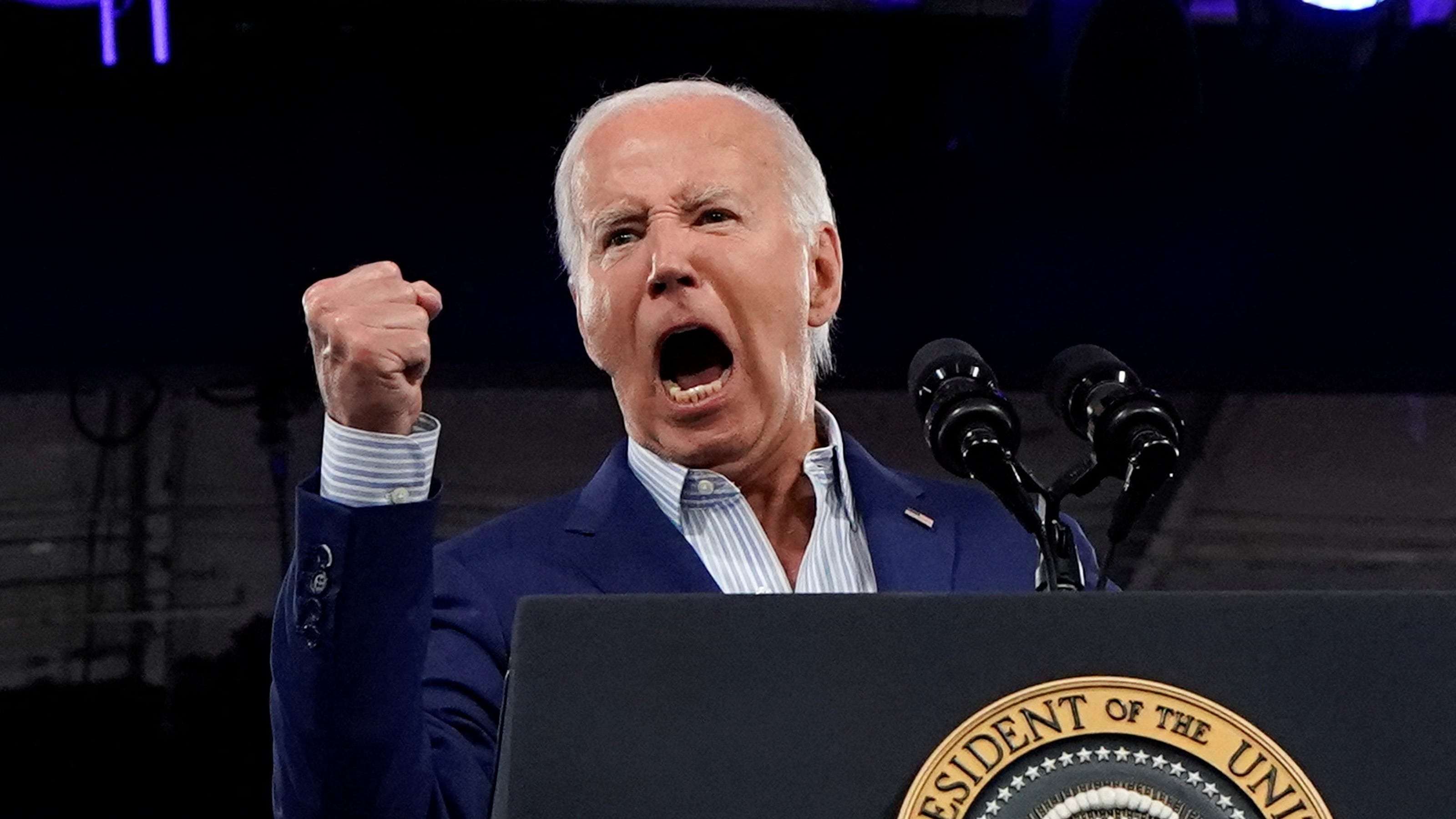 image for Calls to replace Biden vs. silence on Trump? America has lost its political mind.