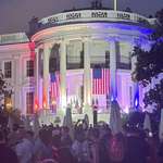 image for Joe Biden tonight during July 4th celebrations
