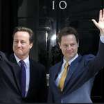 image for Prime Minister David Cameron (left) in 2010, initiating 14 years of Tory rule, concluding on July 5.