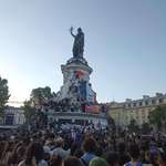 image for Place de la République in Paris after an unexpected loss for the far-right