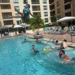 image for Me throwing my friend's son in the pool today