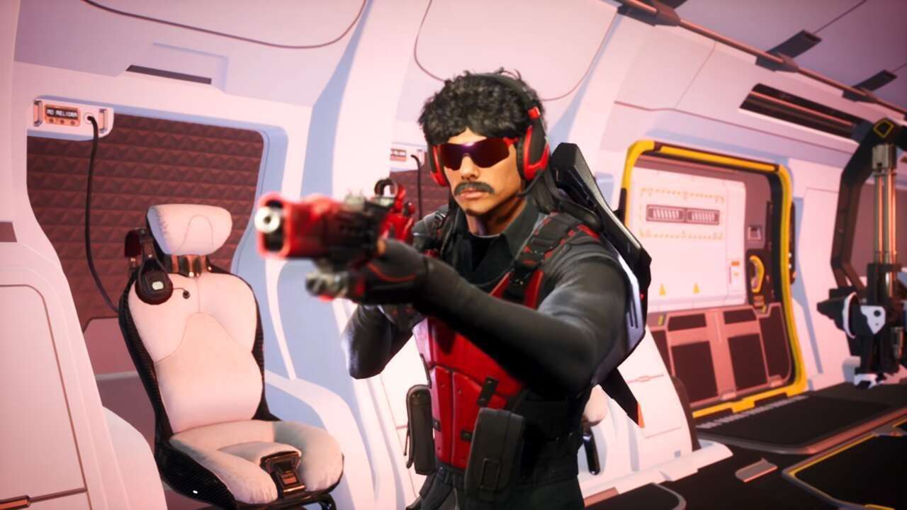 image for Dr Disrespect Cosmetics Pulled From Free-To-Play Shooter Following Allegations