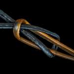 image for I photographed me and my boyfriends hair tied in a square knot