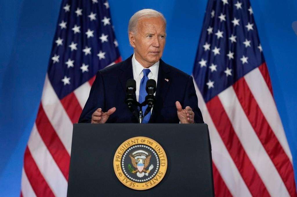 image for Biden calls Kamala Harris ‘Vice President Trump’ at top of error-laden ‘big boy’ press conference: ‘Qualified to be president’