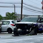 image for Cop t-boned a hatchback