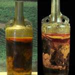 image for The Speyer wine, dating to 4th century AD, considered the world’s oldest unopened wine bottle.