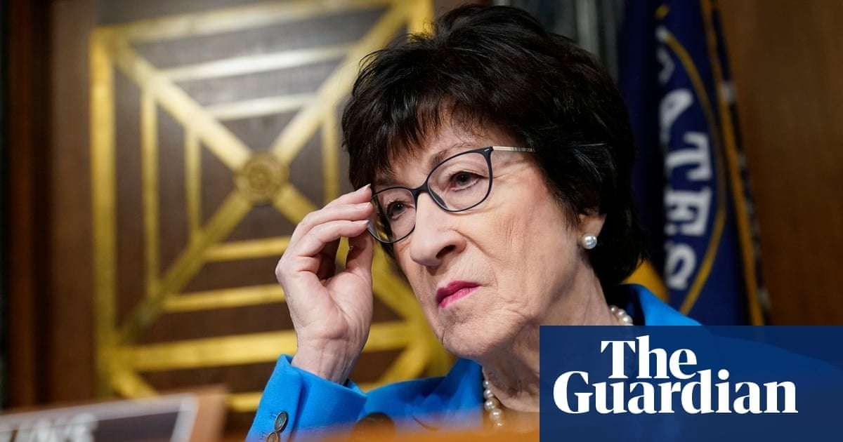 image for Republican senator Susan Collins says she will not vote for Trump