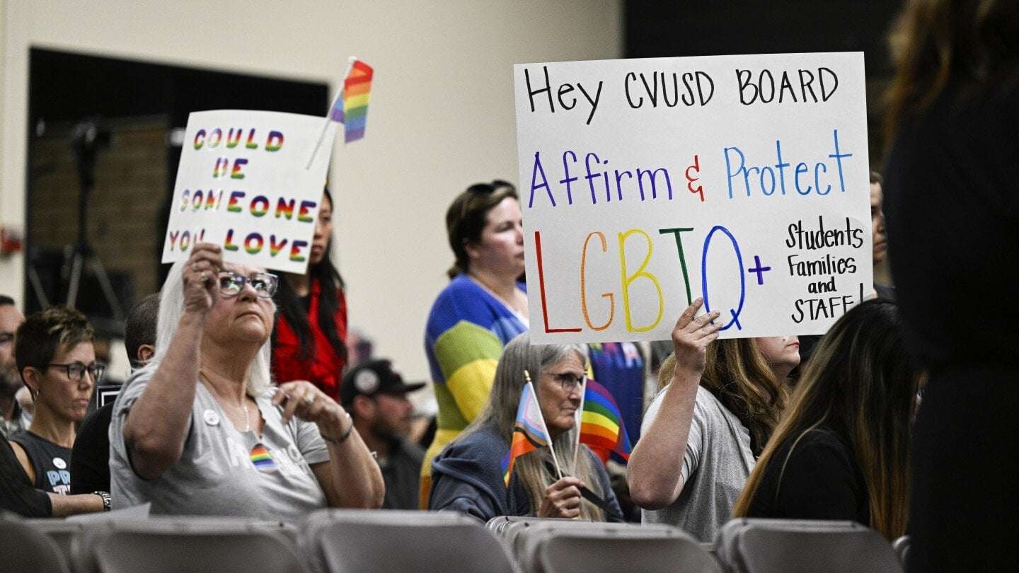 image for California is 1st state to ban school rules requiring parents get notified of child’s pronoun change