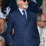 image for Pierce Brosnan at Wimbledon this week