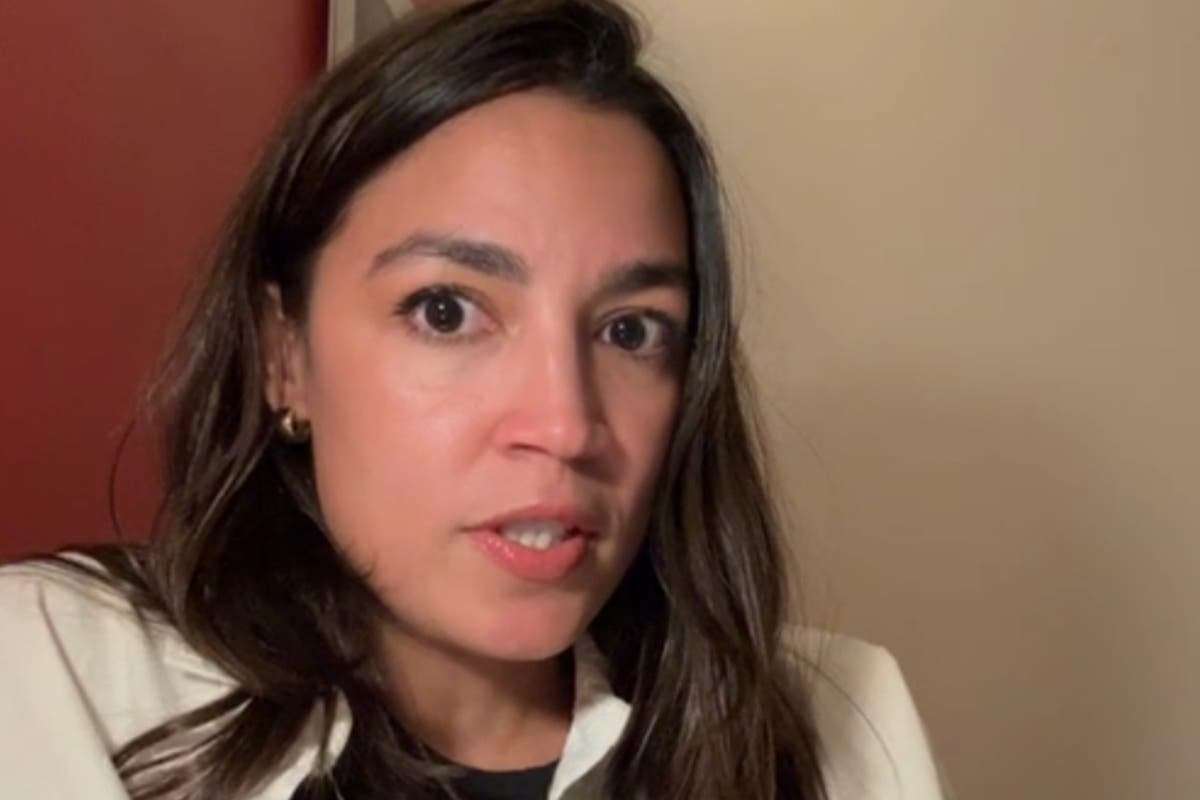 image for AOC says many who want Joe Biden off ticket also want to remove Kamala