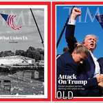 image for Time Magazine changing the front cover of their August 5th issue
