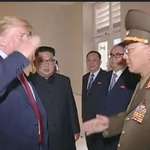 image for An American draft dodger saluting a N. Korean general. WTF