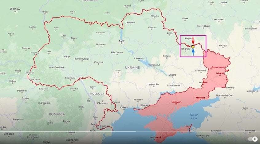 image for Frontline report: Ukrainian military encircles main Russian strike force on Kharkiv front