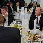 image for Trump's future national security advisor, Michael Flynn, shares a table with Vladimir Putin (2015)