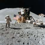 image for 55 years ago today we landed on the moon.