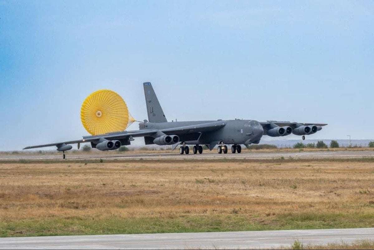 image for US B-52 Bombers Land for First Time Ever at NATO Main Eastern Air Base in Romania
