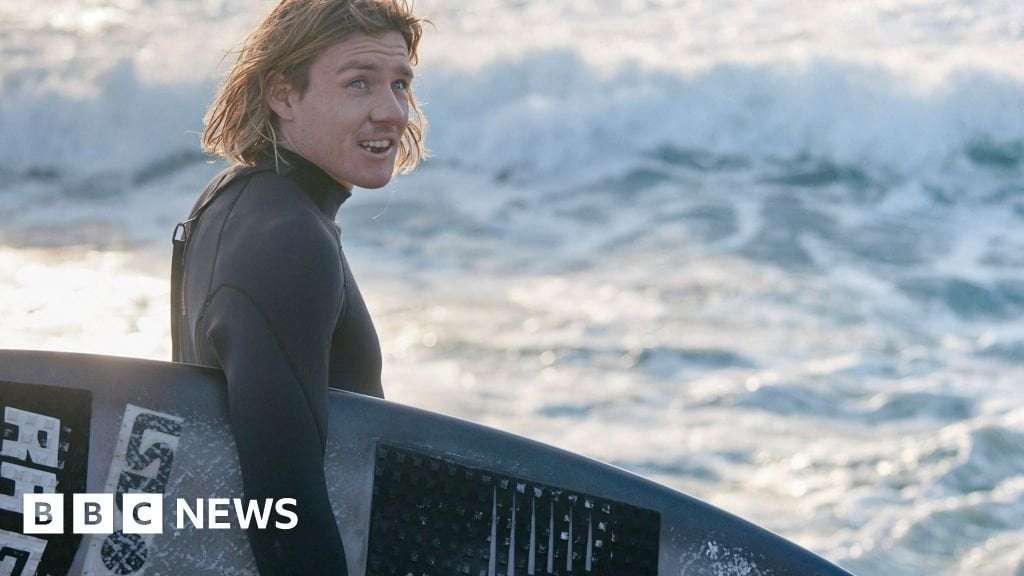 image for Australian surfer Kai McKenzie's leg washes up after shark attack