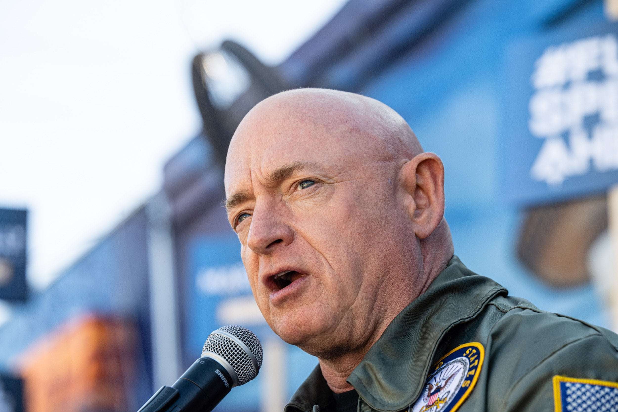 image for Mark Kelly 'Stands Out' as Kamala Harris Closes In on VP Pick