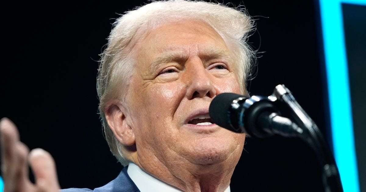 image for Trump Tells Crowd 'You Won't Have To Vote' Again After Election In Bizarre Remarks