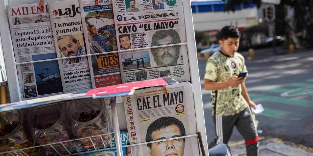 image for US nabs a cartel leader after El Chapo's son tricks him onto a flight across the border: report