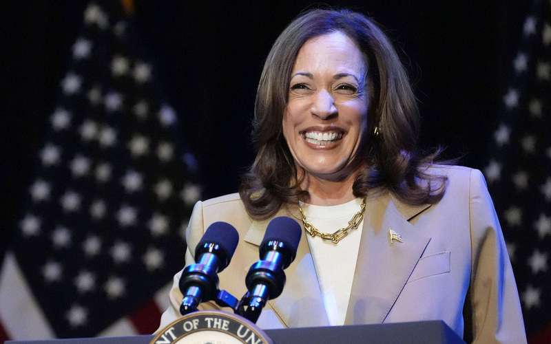 image for Kamala Harris' Approval Rating Surges as Donald Trump's Falls