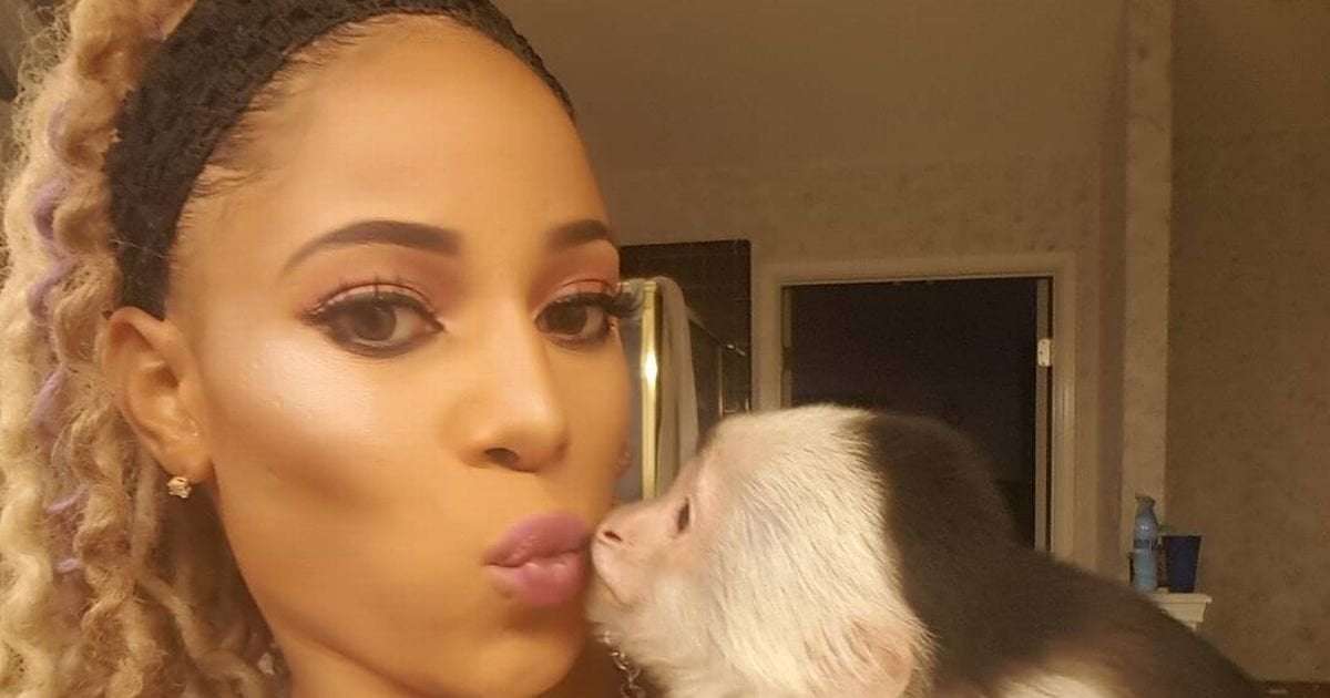 image for Texas football coach marries stripper nicknamed 'pole assassin' with pet monkey