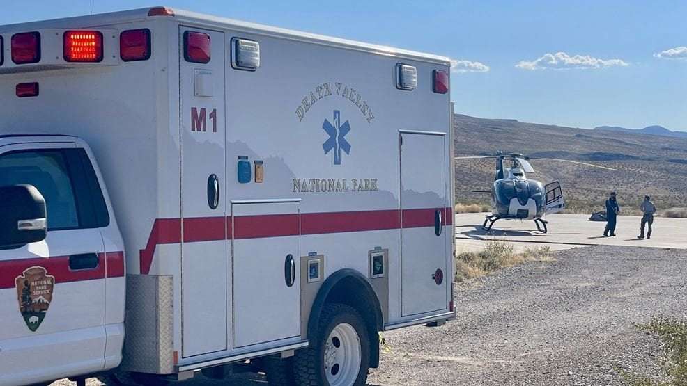 image for Man rescued from National Park heat after his skin melted off