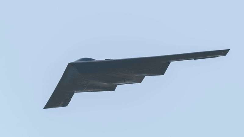 image for RIMPAC: US Air Force B-2 bomber used in exercise to sink surface ship with low-cost bomb