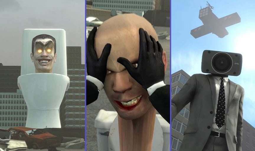 image for Skibidi Toilet: Exploring the dystopian Gen Alpha trend, from brain rot to Michael Bay movies