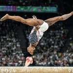 image for Simone Biles wins Gold to become the most decorated US Olympic gymnast in history.