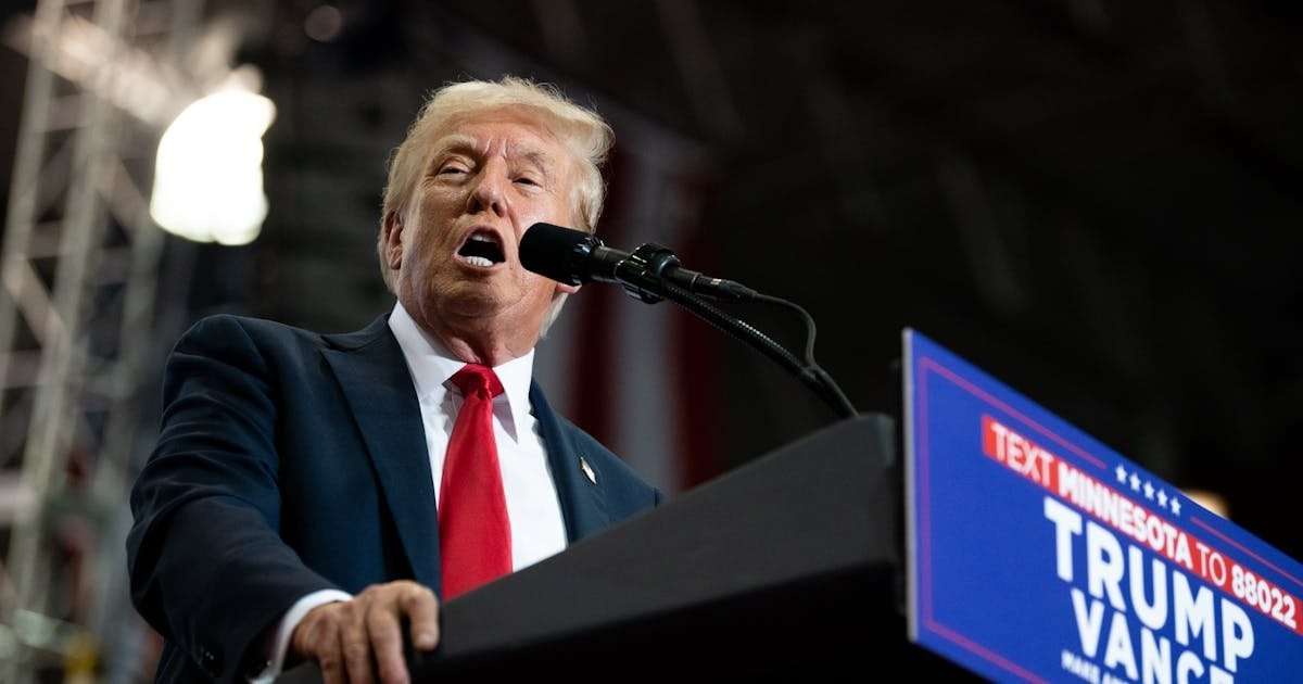 image for Trump Goes on Truly Deranged Rant About “Black Jobs” as Crowd Boos Him