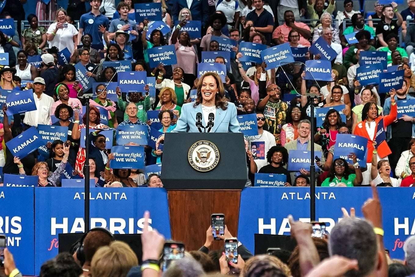 image for I Was at the Kamala Harris Rally in Atlanta. What You’re Seeing Is Very Real.