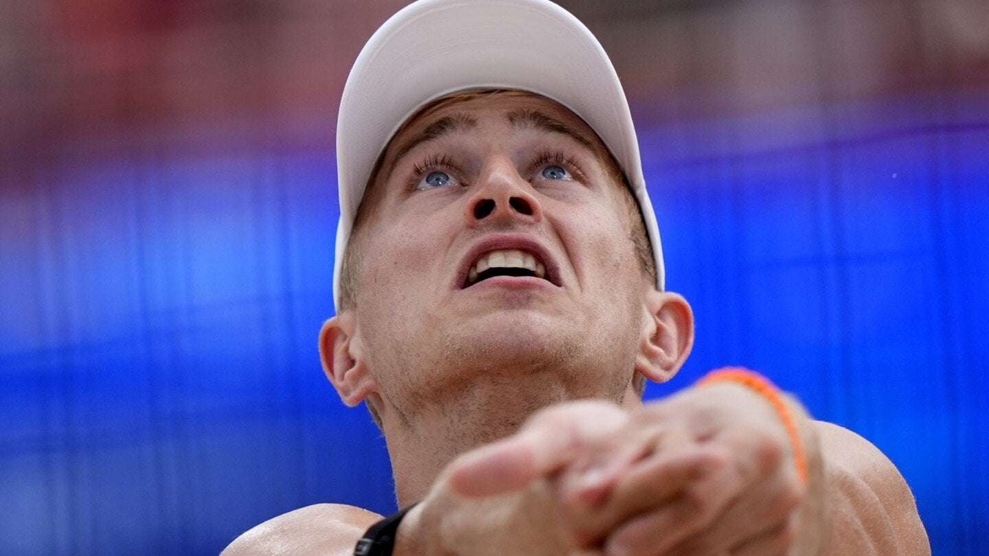 image for Dutch beach volleyball player convicted of rape is booed again, louder, in second match of Olympics