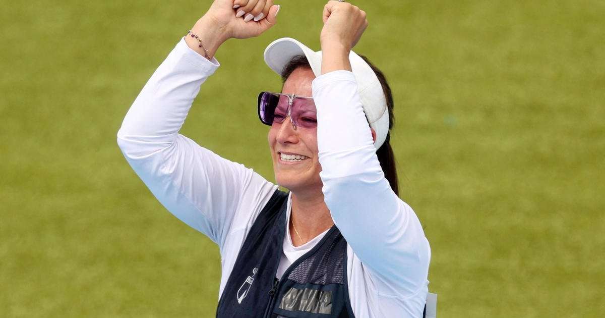 image for A spinal injury killed Adriana Ruano's dream as a gymnast. She just won Guatemala's first Olympic gold medal as a shooter.