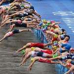 image for Olympians jump into the Seine river in Paris after being deemed “safe”