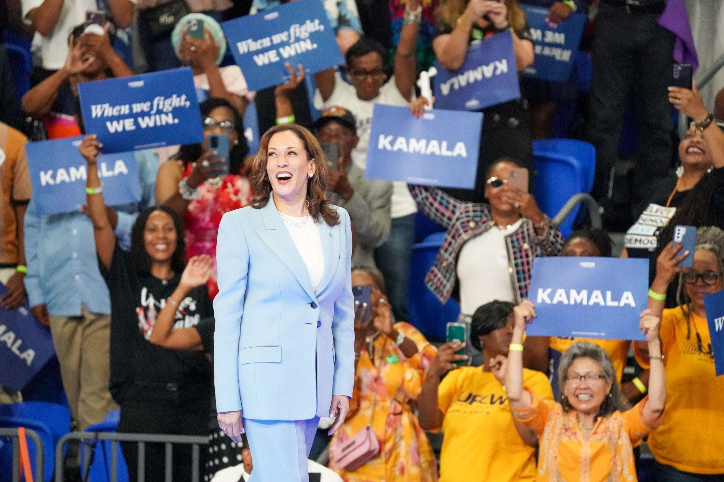 image for Kamala Harris Youthquake as She Jumps 20 Points With Young Voters