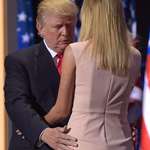 image for The really weird way that Donald Trump greets his daughter.
