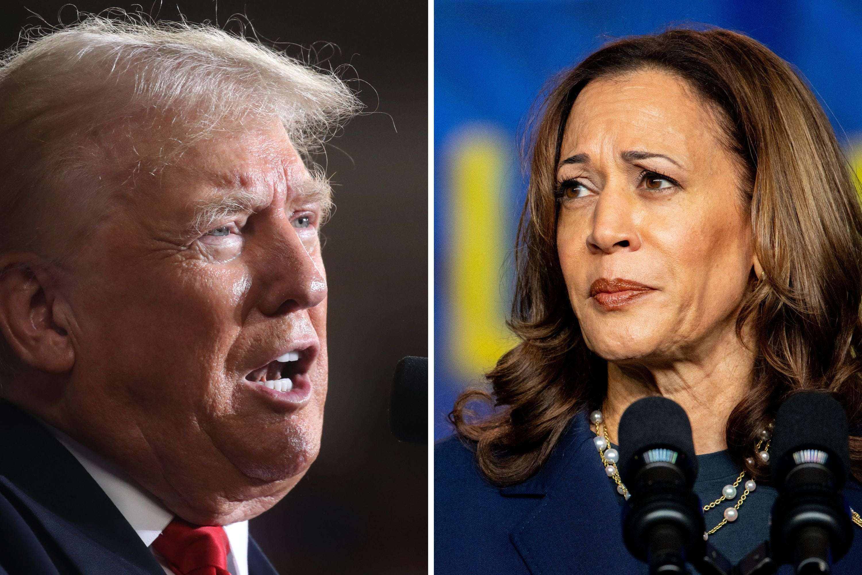 image for Kamala Harris Mocks Donald Trump for 'Running Scared' Over Debate