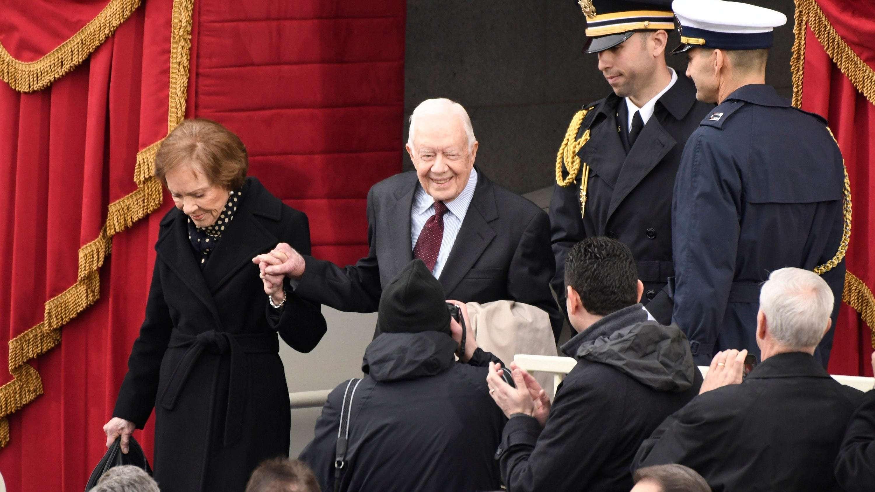image for Jimmy Carter says he's hoping to vote for Kamala Harris as 100th birthday approaches