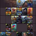 image for My friends and I made a calendar of upcoming games for August 2024