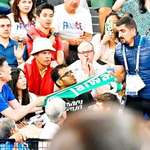 image for Towel with “Taiwan” printed on it was confiscated during the male badminton doubles semi-finals