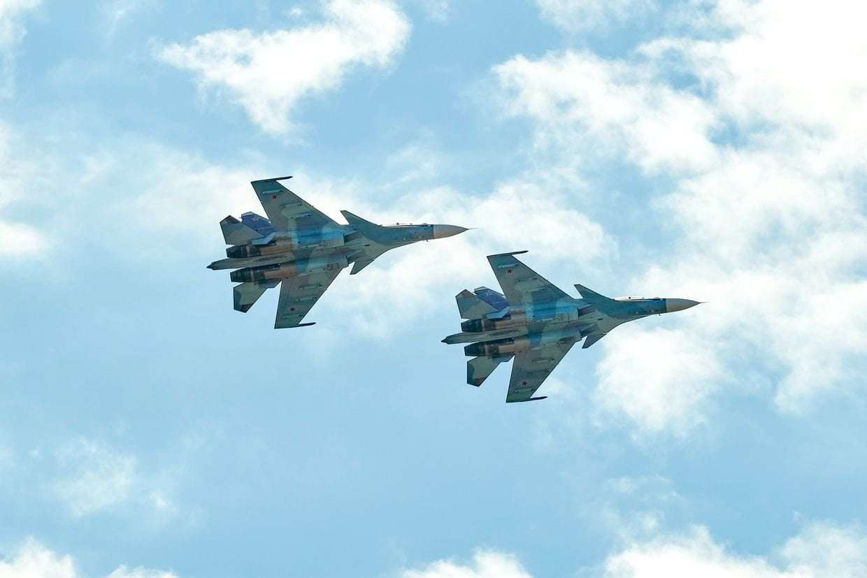 image for NATO jets scrambled after Russian Su-30s detected near Latvian airspace