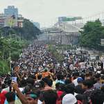image for Millions march towards the dictator Hasina's residence to demand her resignation