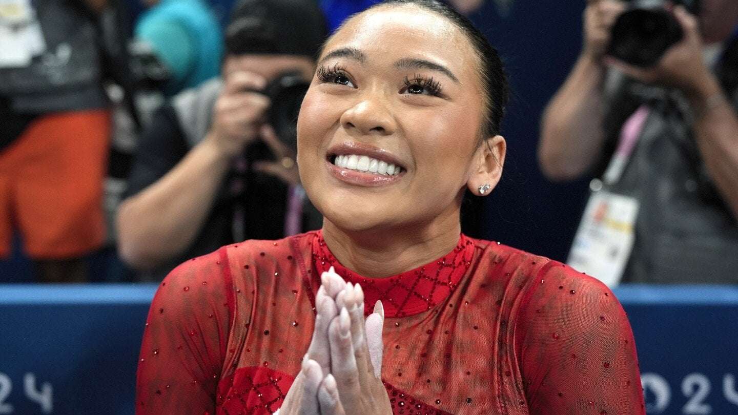 image for Sunisa Lee couldn’t get out of bed in December. Now she has three Olympic medals in Paris